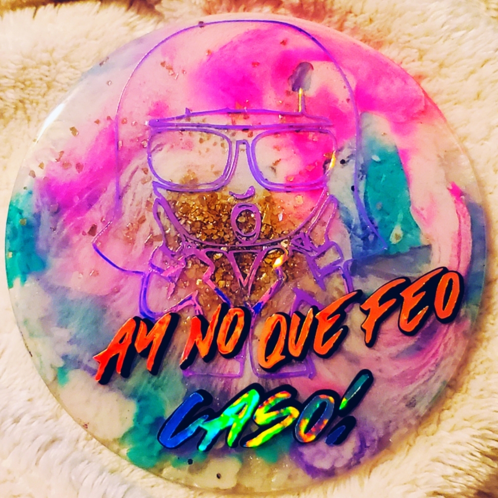 Resin coaster